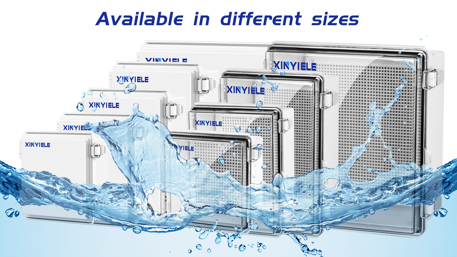 Watch Waterproof Outdoor Project ABS Plastic Junction Box IP67 on
